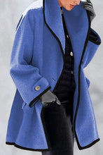 Cargar imagen en el visor de la galería, warm loose-fit tweed coat