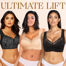 Cargar imagen en el visor de la galería, EXTRA LIFT - Ultimate Lift Stretch Full-Figure Seamless Lace Cut-Out Bra