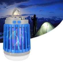 Cargar imagen en el visor de la galería, Solar Powered LED Outdoor Light and Mosquito Killer USB Charging_3