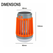 Cargar imagen en el visor de la galería, Solar Powered LED Outdoor Light and Mosquito Killer USB Charging_12