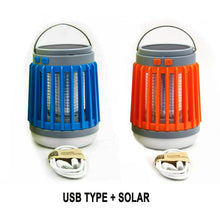Cargar imagen en el visor de la galería, Solar Powered LED Outdoor Light and Mosquito Killer USB Charging_8
