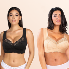 Cargar imagen en el visor de la galería, EXTRA LIFT - Ultimate Lift Stretch Full-Figure Seamless Lace Cut-Out Bra