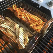 Cargar imagen en el visor de la galería, Barbecue stainless steel wire mesh cylinder