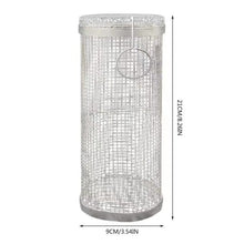 Cargar imagen en el visor de la galería, Barbecue stainless steel wire mesh cylinder