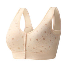 Cargar imagen en el visor de la galería, Women's No Wire Pattern Front Button Underwear