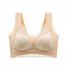 Cargar imagen en el visor de la galería, New lace wrap chest gather no steel ring bra