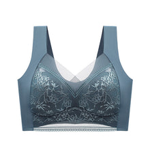 Cargar imagen en el visor de la galería, New lace wrap chest gather no steel ring bra