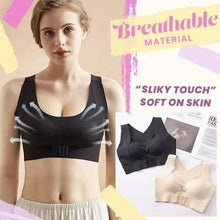 Cargar imagen en el visor de la galería, Seamless Front Buckle Support Bra