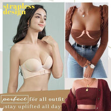 Cargar imagen en el visor de la galería, STRAPLESS PUSH UP BRA