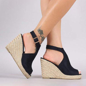 Ladies Summer Fish Mouth Casual Sandals