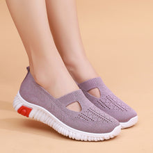 Load image into Gallery viewer, Breathable Mesh Fly Woven Non-slip Women&#39;s Shoes
