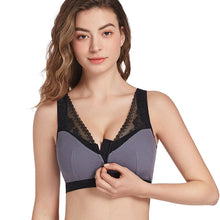 Load image into Gallery viewer, Front Button Wireless Breathable Sleeping Bra Sports Bra
