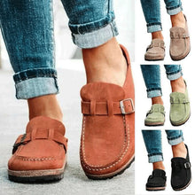 Load image into Gallery viewer, Women&#39;s Round Toe Low Heel Casual Shoes
