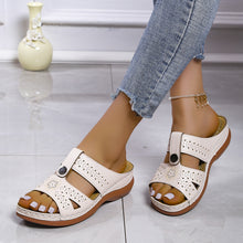 Load image into Gallery viewer, Women&#39;s Summer Comfort Wedge Slippers
