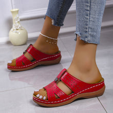Load image into Gallery viewer, Women&#39;s Summer Comfort Wedge Slippers

