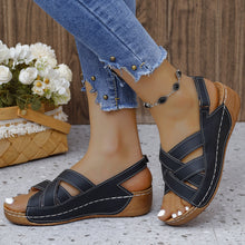 Cargar imagen en el visor de la galería, Women&#39;s Wedge Fashion Outdoor Comfortable Sandals
