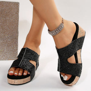 Women's clog stud sandals