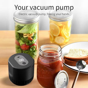 Portable Mason Jar Vacuum Sealer