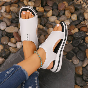 Summer Fashion Flat Fly Woven Women's Sandals