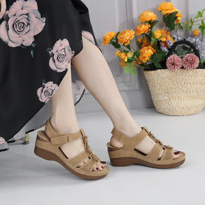 2023 Fish Mouth Thick Bottom Wedge Ladies sandals