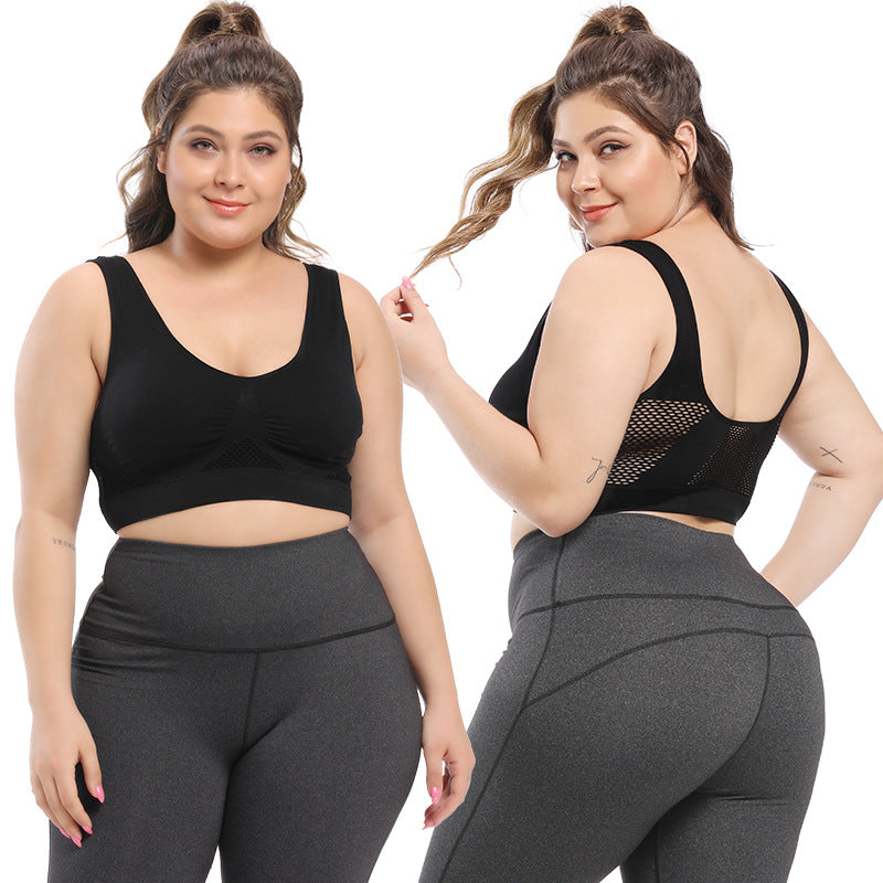 Push Up Mesh Breathable Bra