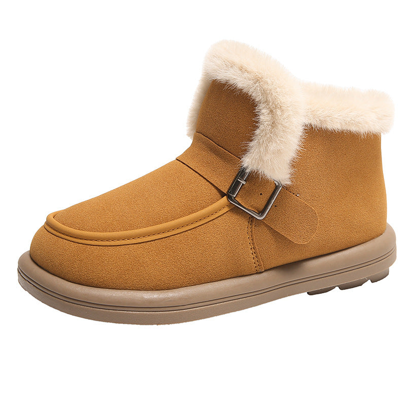 Winter Warm Lined Non-slip Snow Boots