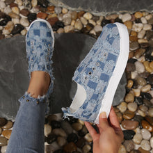 Load image into Gallery viewer, Women&#39;s Low Top Breathable Denim Shoes
