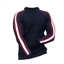 Cargar imagen en el visor de la galería, Mens Knit Sweater Sweater Sweatshirt Knit Slim-Fit Luxury Line
