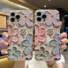 Load image into Gallery viewer, Copy of 🌸Hot selling🌸Vintage Oil Painting Flower iPhone Case
