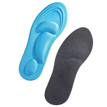 Cargar imagen en el visor de la galería, 4d Memory Foam Orthopedic Insoles For Shoes Women Men Flat Feet Arch Support Massage Plantar Fasciitis Sports Pad
