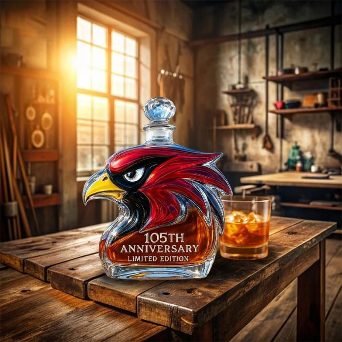 Arizona Cardinals 105th Anniversary Whiskey Bottle