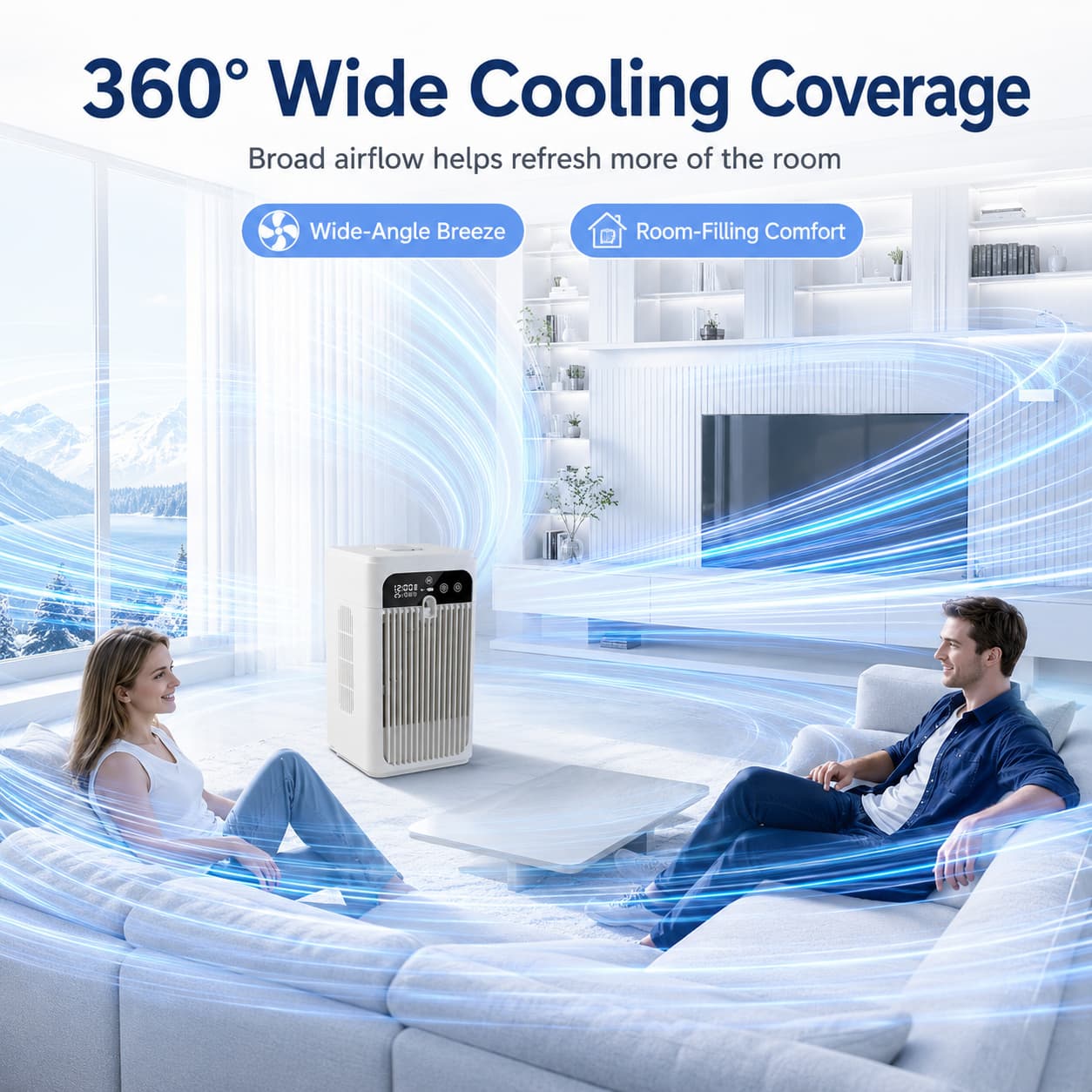 3-in-1 Desktop Air Cooler