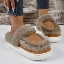 Load image into Gallery viewer, Women&#39;s Slippers Soft Plush Winter Warm Bedroom Shoes
