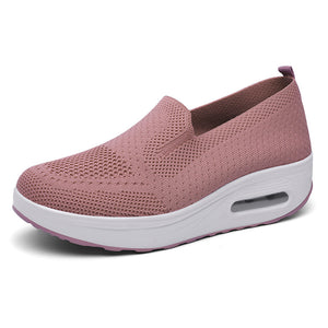 Women's Slip-On Thick-Soled Air-Cushion Sneakers