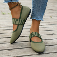 Cargar imagen en el visor de la galería, Women&#39;s Breathable Color Block Pointed Toe Flat Shoes
