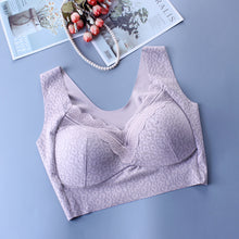 Load image into Gallery viewer, Women&#39;s Thin Wireless Side Push Up Large Size Bra
