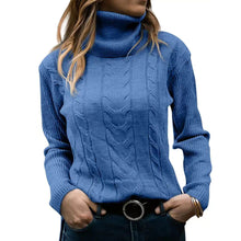 Cargar imagen en el visor de la galería, Women&#39;s Turtleneck Sweaters 2024 Fashion Long Sleeve Pullover
