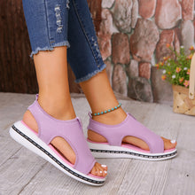 Load image into Gallery viewer, Summer Fashion Flat Fly Woven Women&#39;s Sandals
