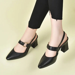 🌹[35-41】 Nuevo estilo de verano] sandalias sencillas de tacón alto para mujer - España
