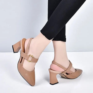 🌹[35-41】 Nuevo estilo de verano] sandalias sencillas de tacón alto para mujer - España