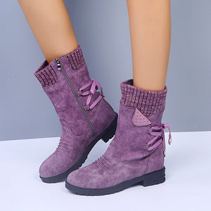 Waterproof Ladies Snow Winter Boots Warm Shoes