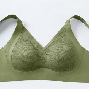 Women's Thin Fixed Cup Unbreasted Pull-Up Bra