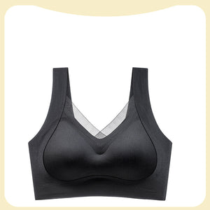 Women's Seamless Push-Up Breast Reduction Anti-sagging Sports Bra