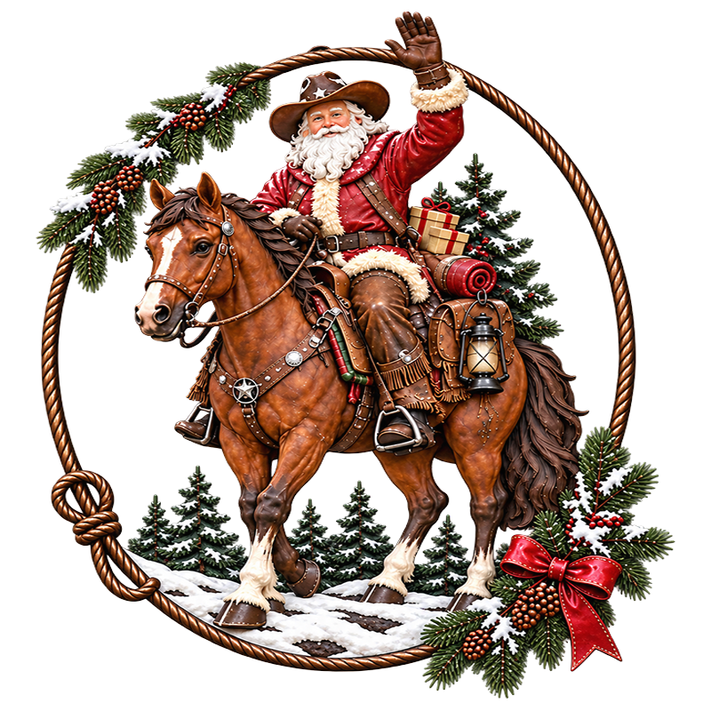 Graddi Wild West Xmas Santa