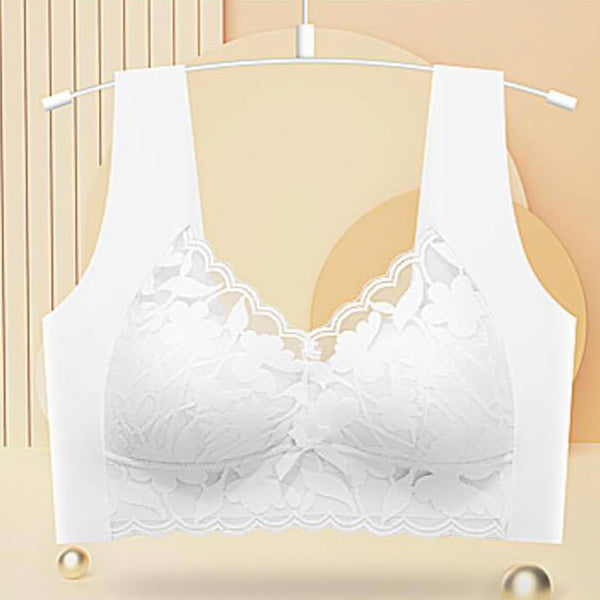 Women's Ultra-thin Lace Comfortable Fixed Cup Anti-sagging Underwear