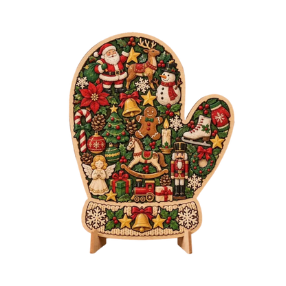 Graddi Christmas Wooden Puzzle