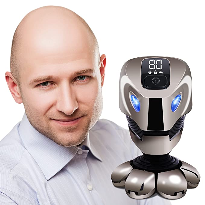 6-in-1 Electric Head Shaver