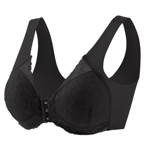 Front Closure Push Up Seamless Women's Extra-Elastic Breathable Wireless Brassiere