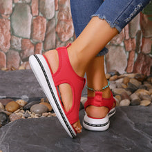 Cargar imagen en el visor de la galería, Summer Fashion Flat Fly Woven Women&#39;s Sandals
