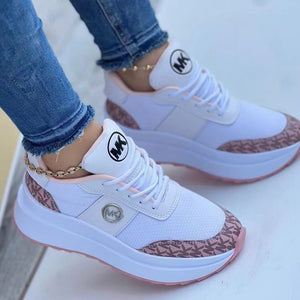 Women's Spring New Casual Wedge Mesh Sneakers